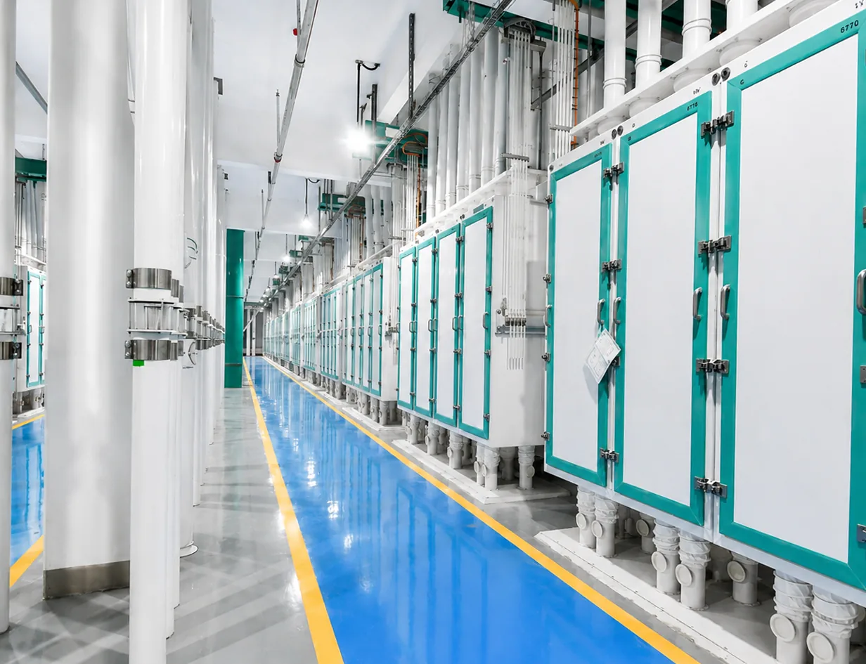 Automated production line at a Lisheng factory